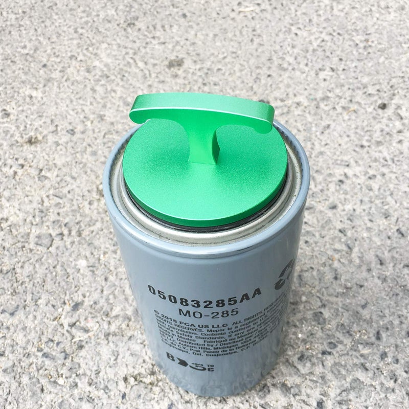 DOCA Aluminum Alloy-Oil Filter Plug Toolï¼ŒOil Filter Plug Cap Off Tool for Dodge Ram 05083285AA MO285 Turbo Diesel 5.9L 6.7L Cummins (Green) â€¦ - Image 4